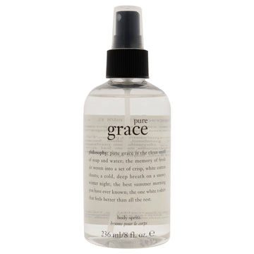 Pure Grace Body Spritz by Philosophy for Women - 8 oz Body Spray