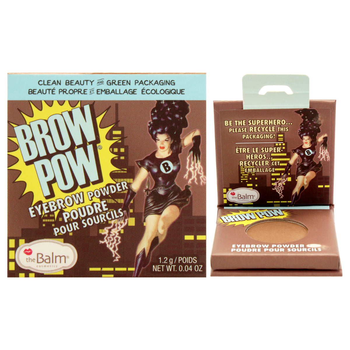 the Balm Brow Pow Eyebrow Powder