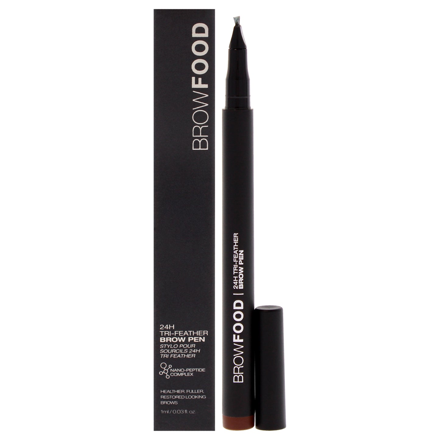 LashFood BrowFood 24H Tri-Feather Brow Pen