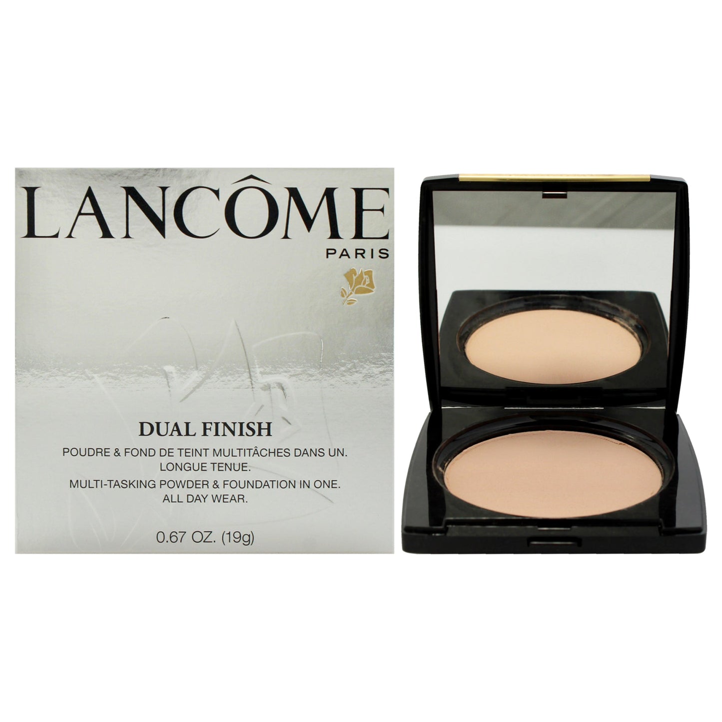 Dual Finish Multi-tasking Longwear Powder and Foundation - Bisque II