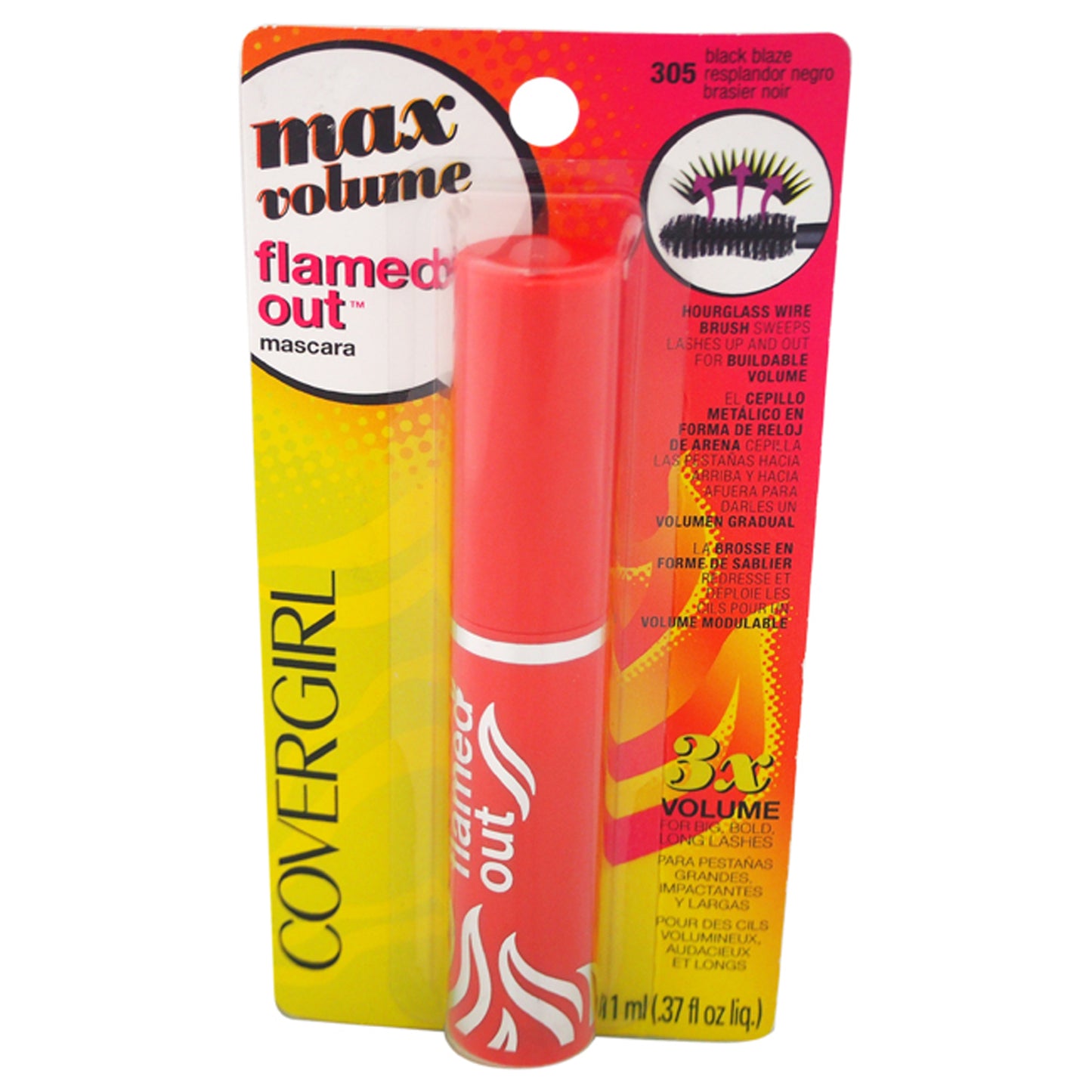 Flamed Out Mascara - 305 Black Blaze