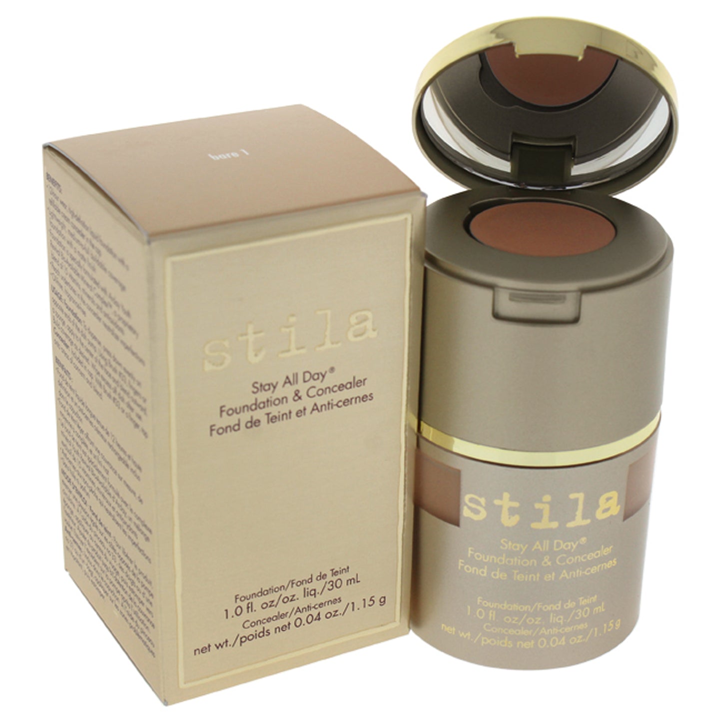 Stay All Day Foundation and Concealer - 1 Bare