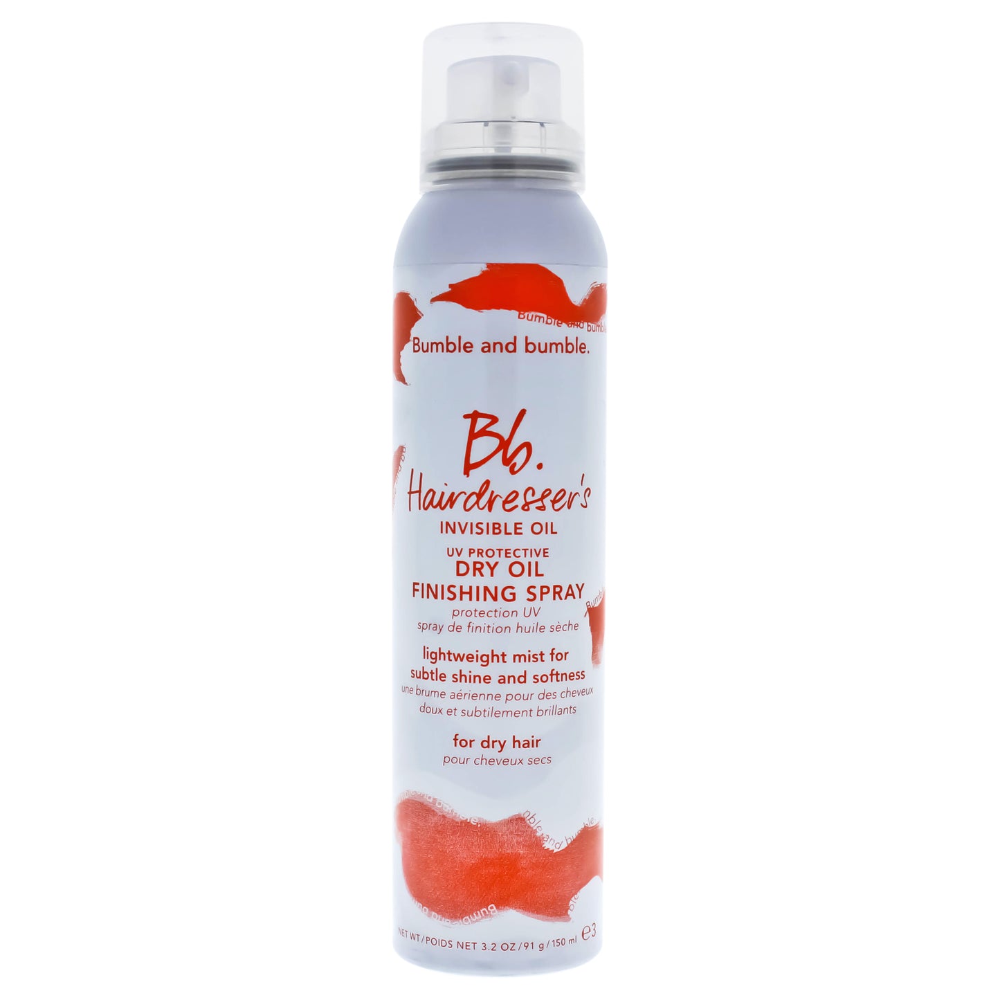 Hairdressers Invisible Oil Dry Oil Finishing Spray