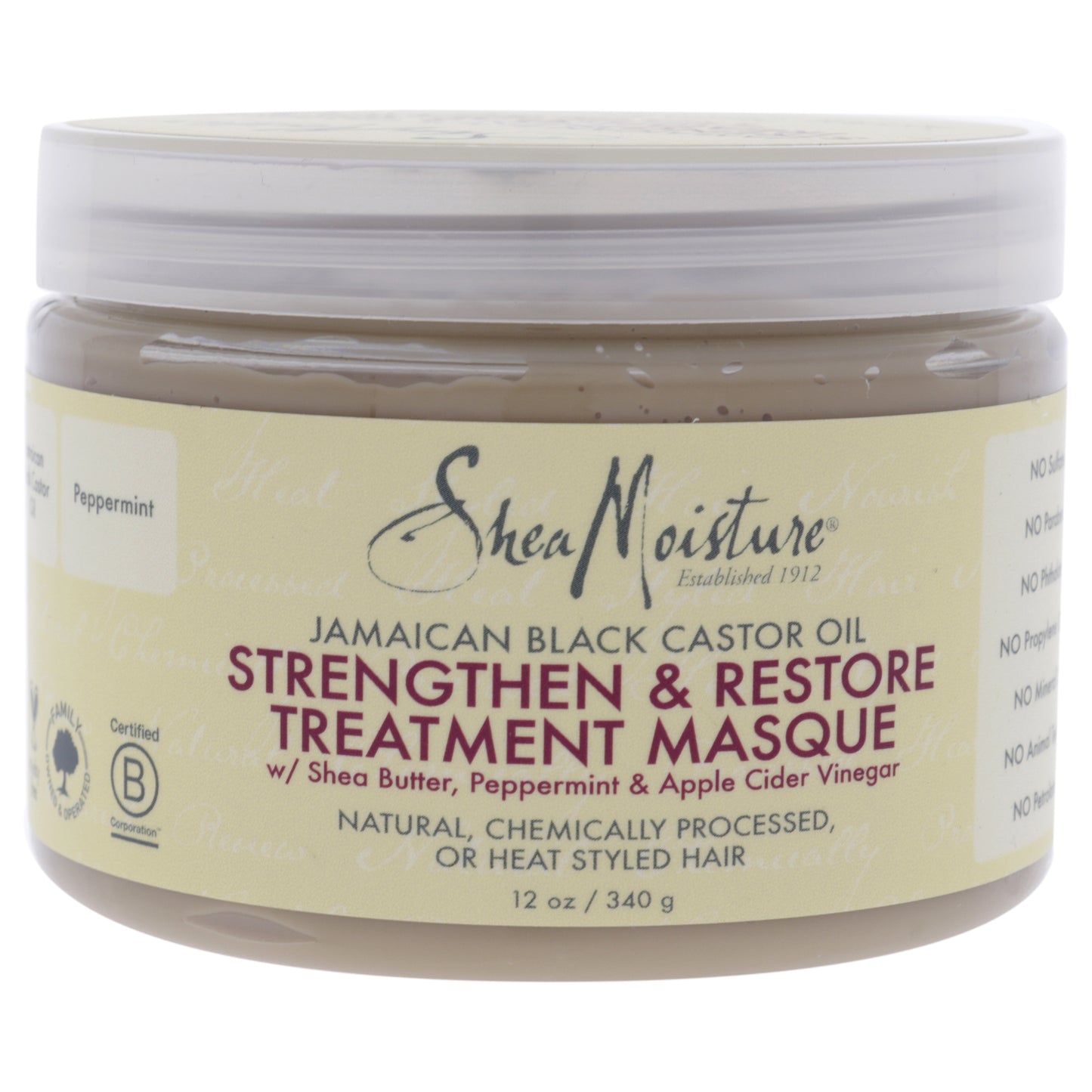 Jamaican Black Castor Oil Strengthen-Grow Restore Treatment Masque