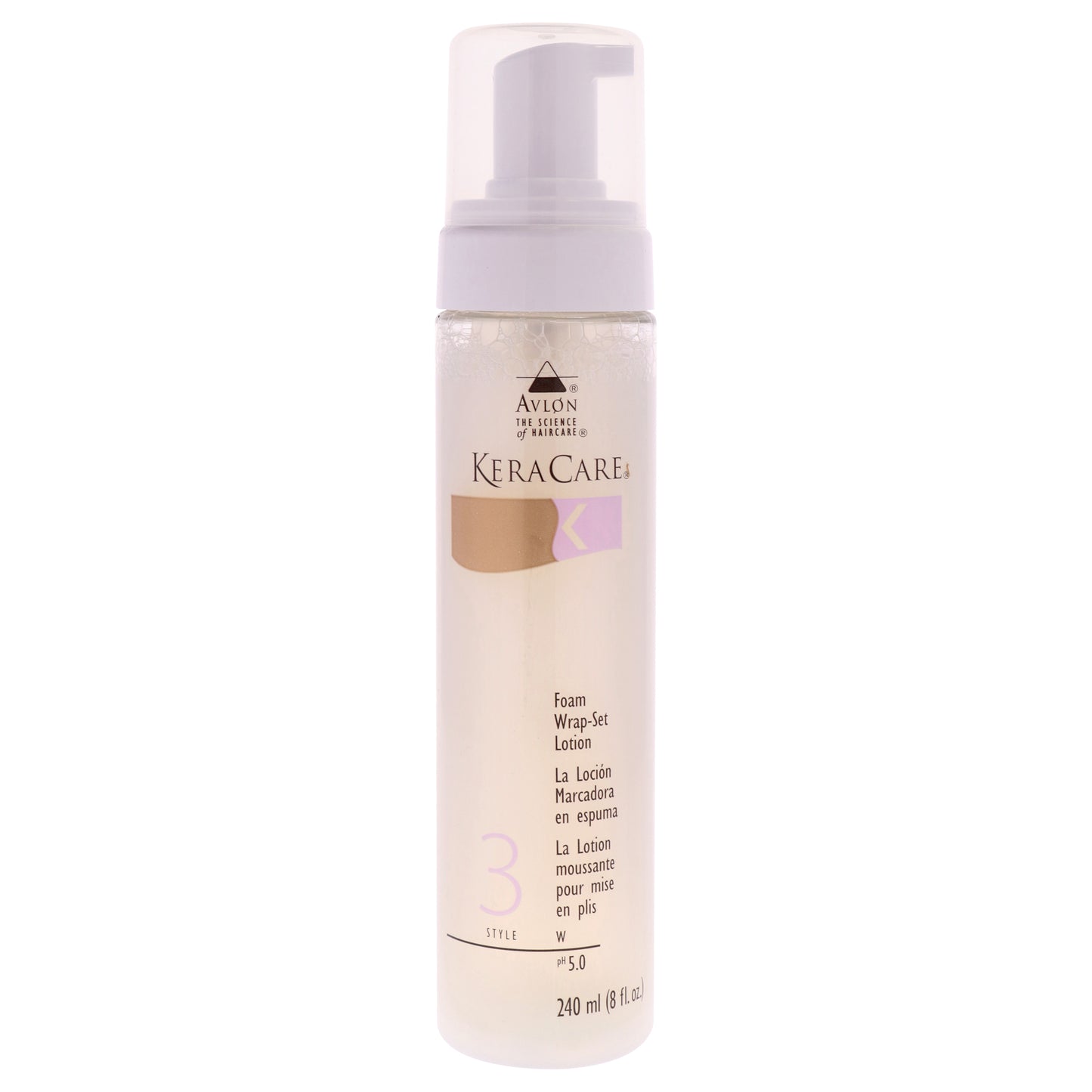 KeraCare Foam Wrap-Set Lotion