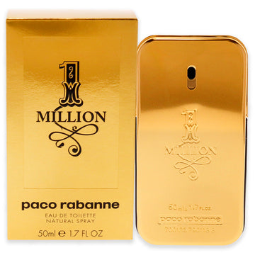 1 Million by Paco Rabanne for Men - 1.7 oz EDT Spray