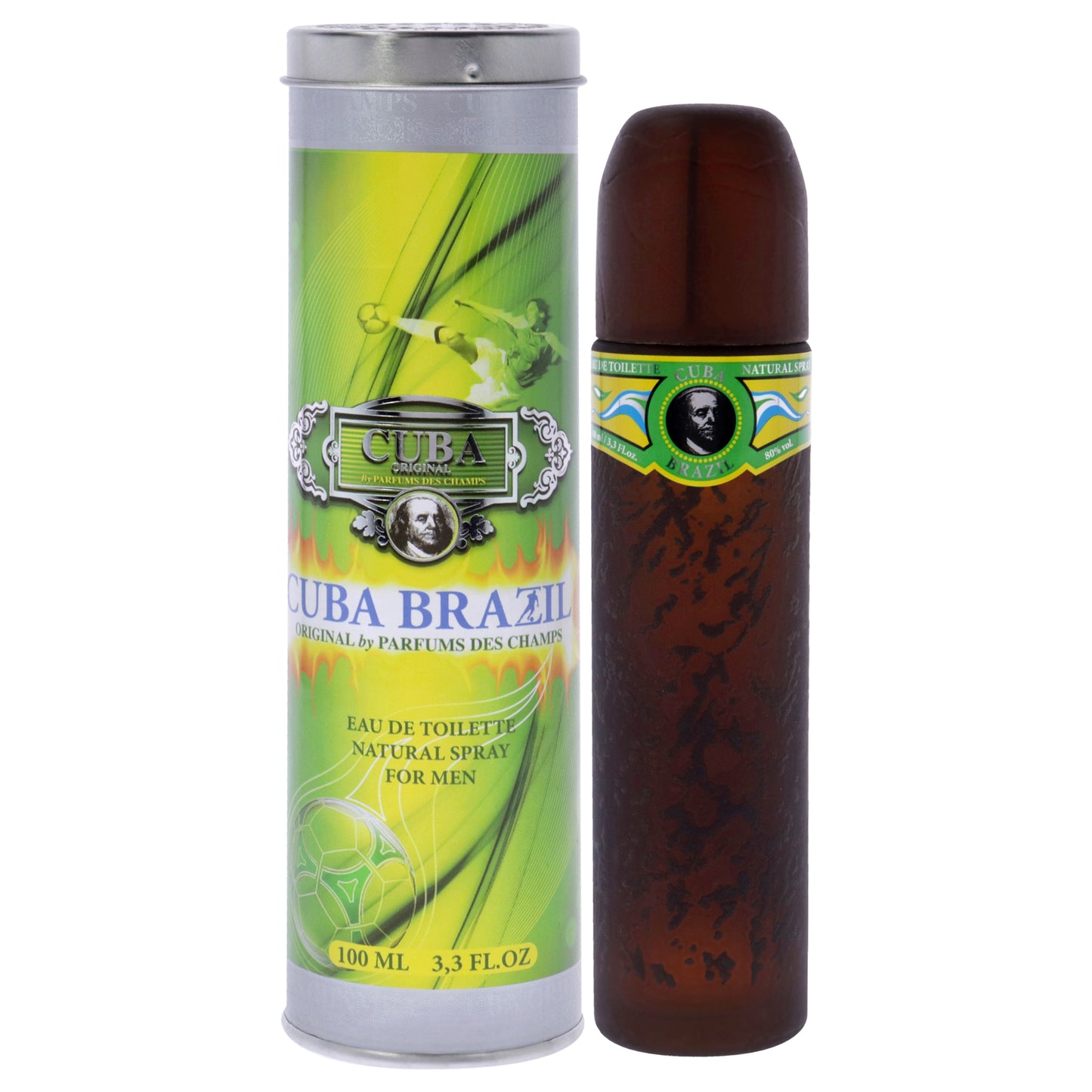 Cuba Cuba Brazil Men EDT Spray