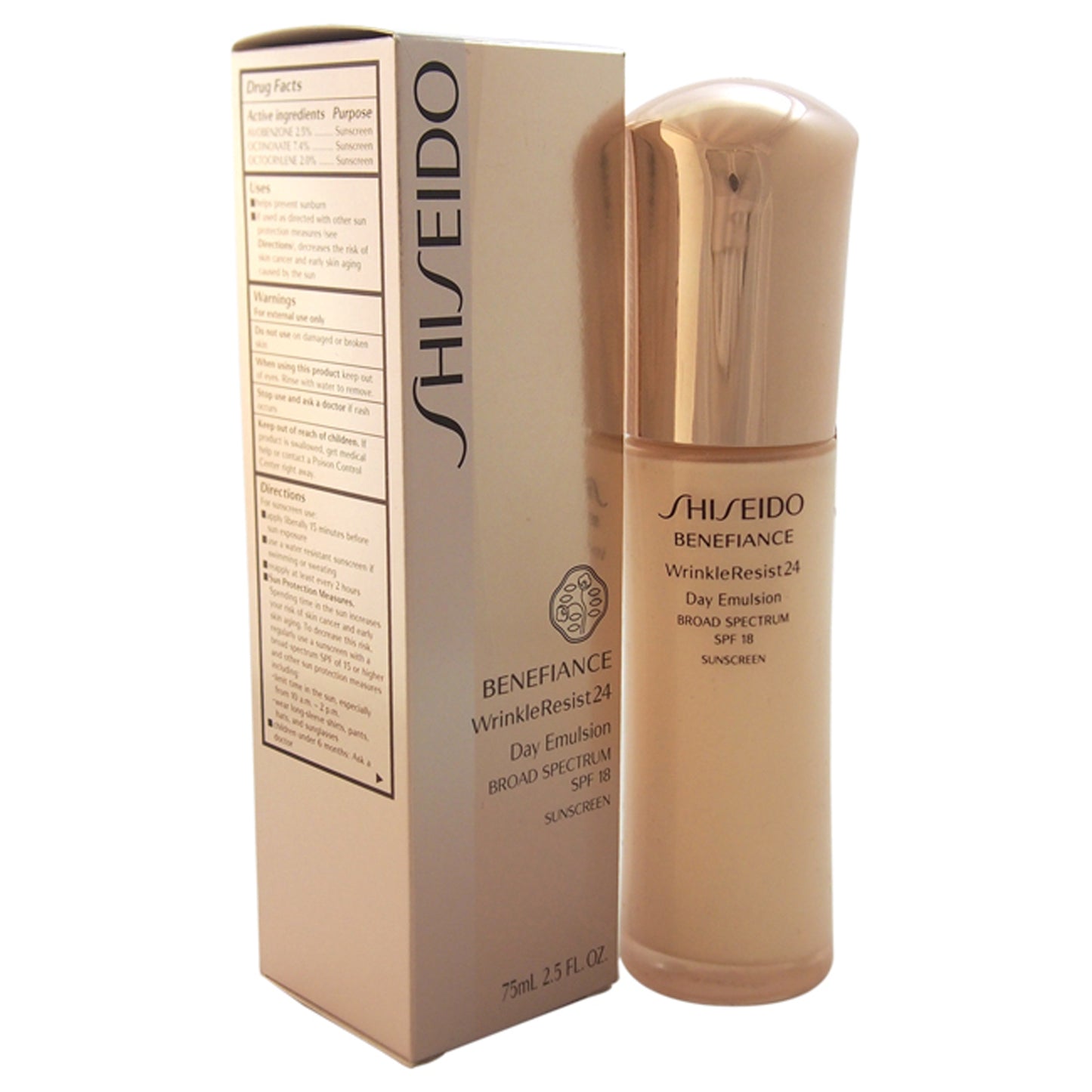Benefiance WrinkleResist24 Day Emulsion SPF 18