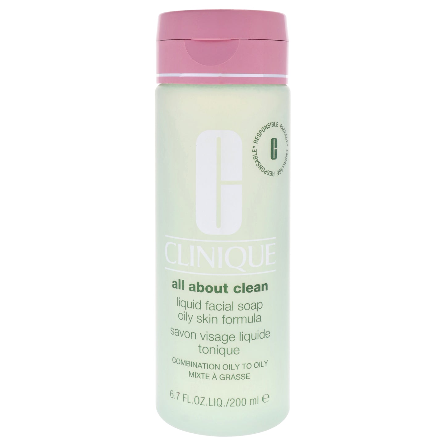 All About Clean Liquid Facial Soap Oily Skin Formula