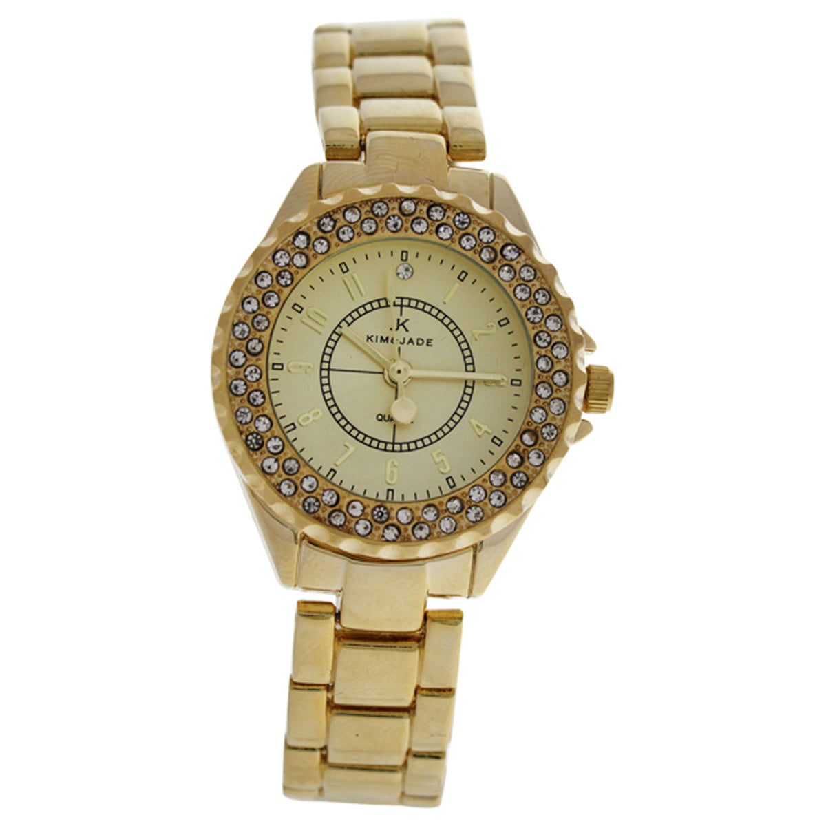 2033L-GG Gold Stainless Steel Bracelet Watch