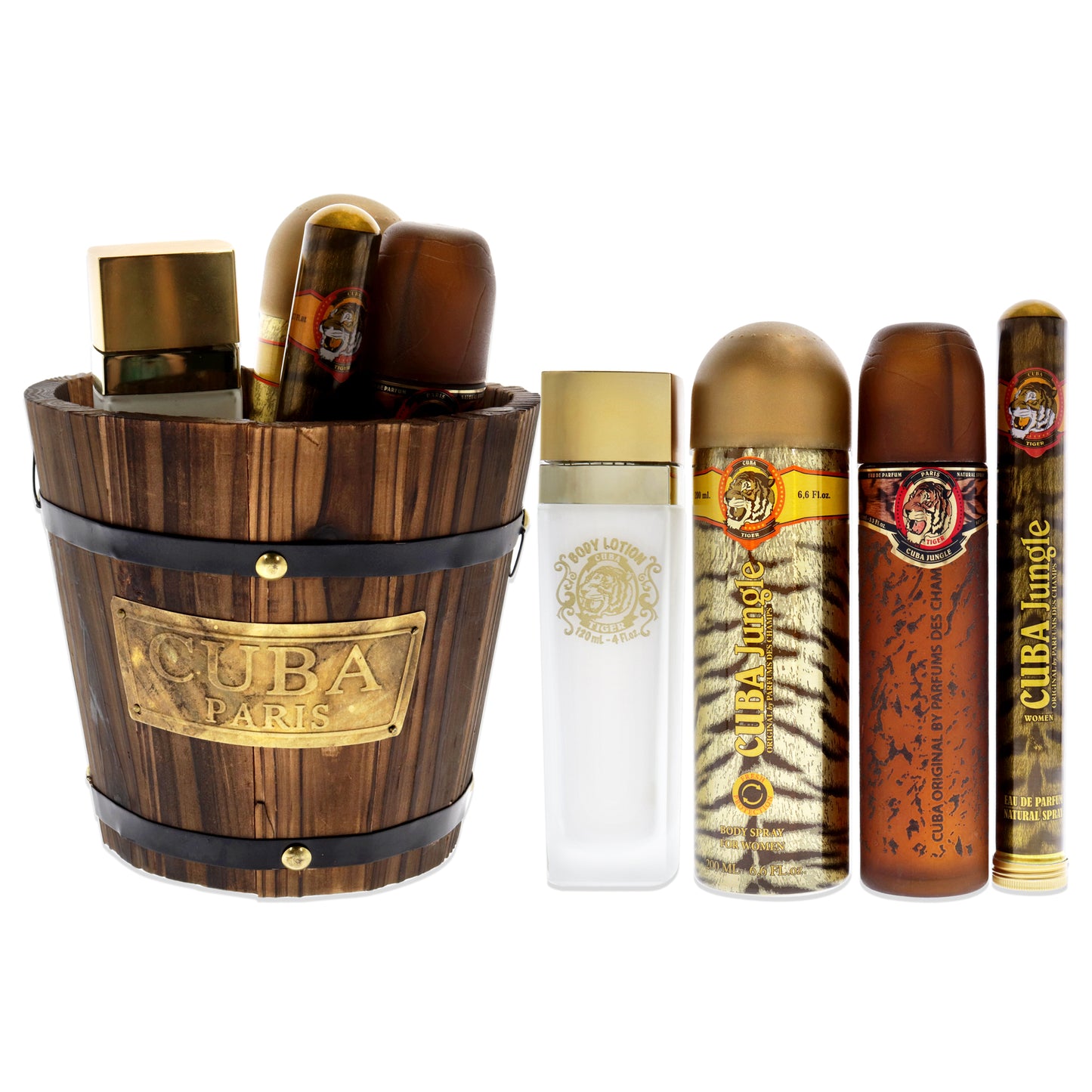 Cuba Jungle Tiger Gift Set