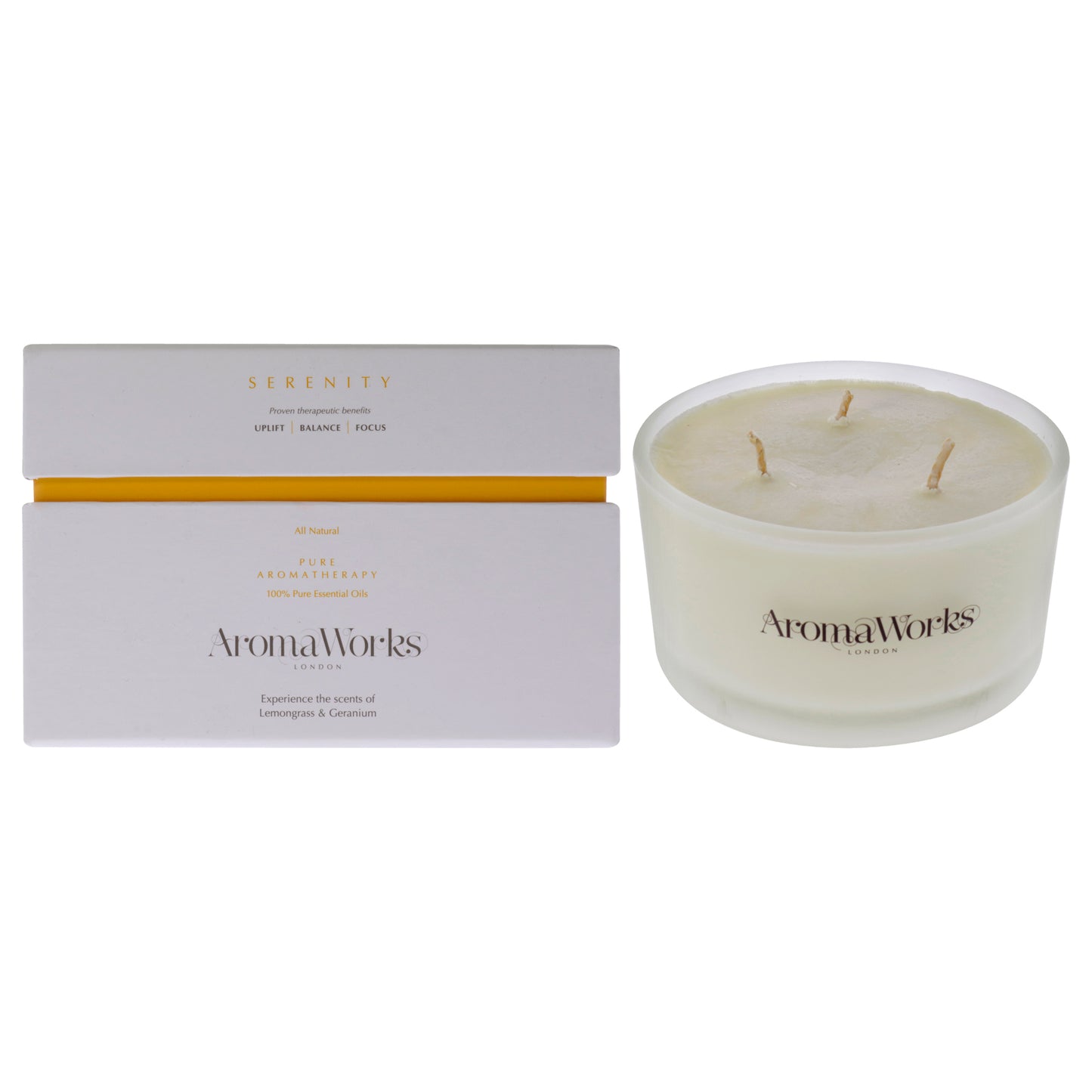 Serenity Candle 3 Wick Large