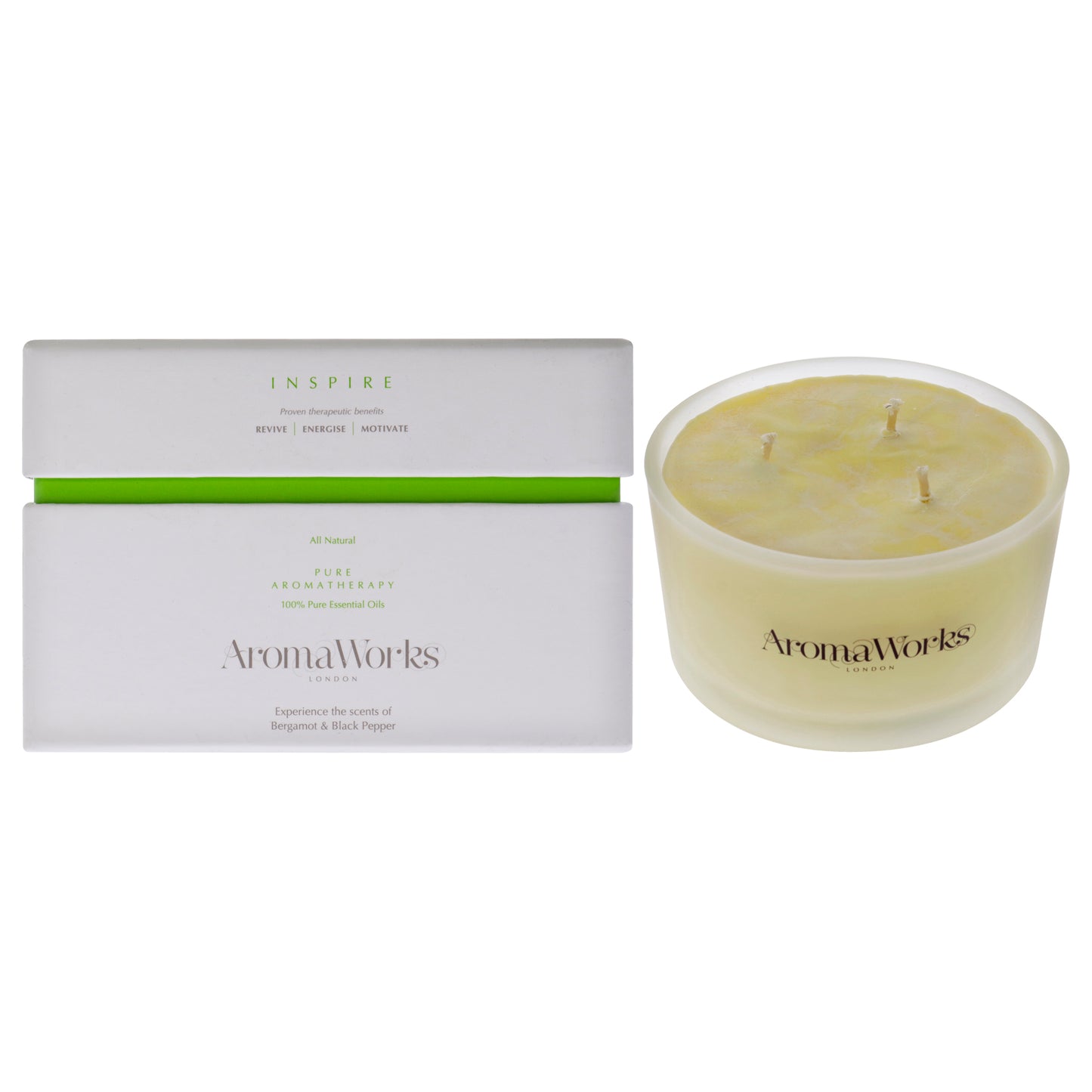 Inspire Candle 3 Wick Large