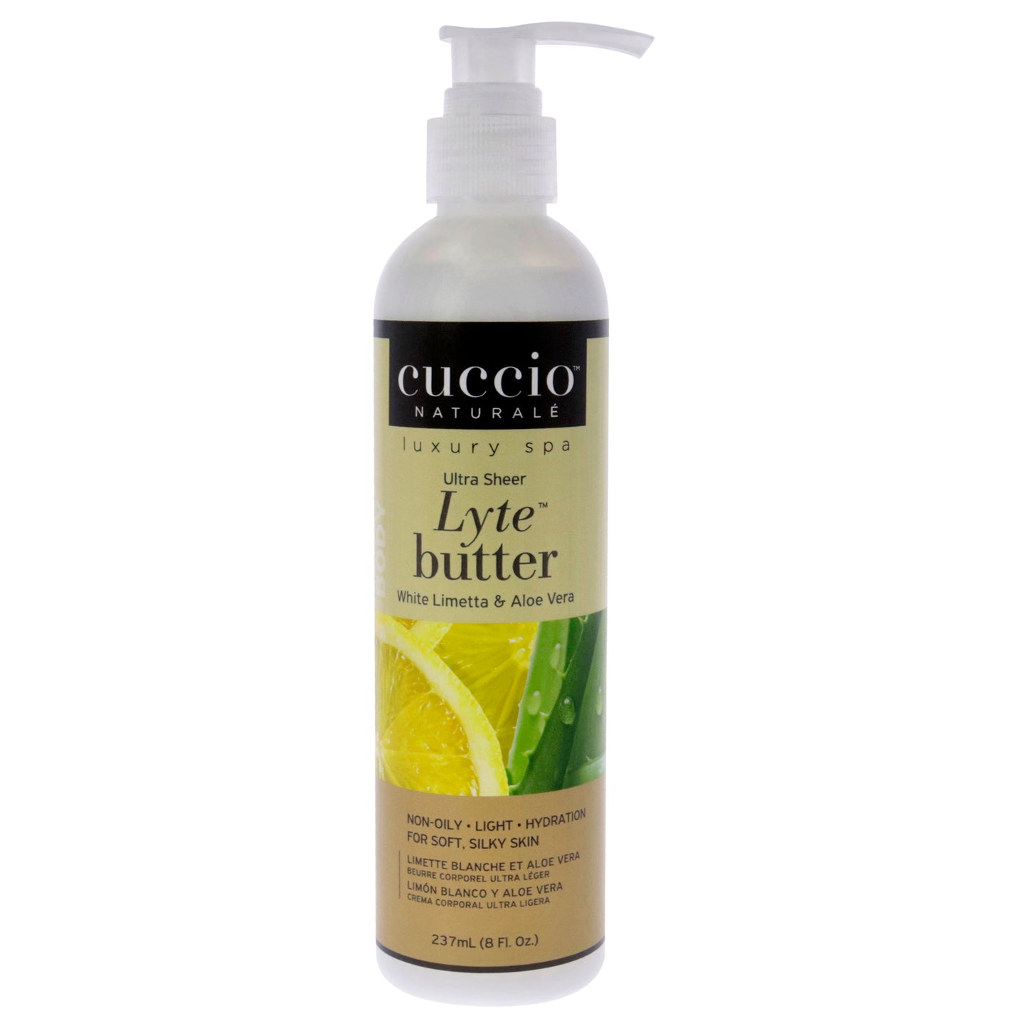 Lyte Ultra-Sheer Body Butter - White Limetta and Aloe Vera
