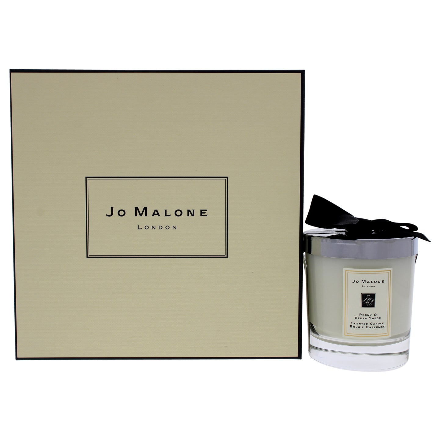 Peony and Blush Suede Scented Candle