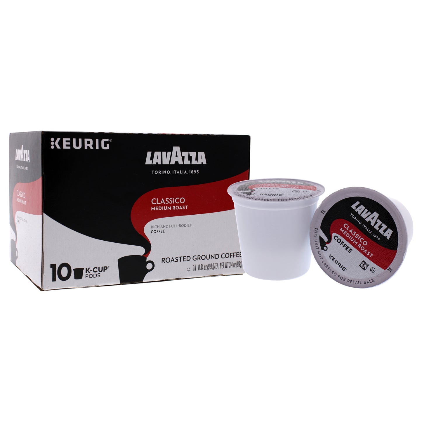 Classico Medium Roast Ground Coffee Pods