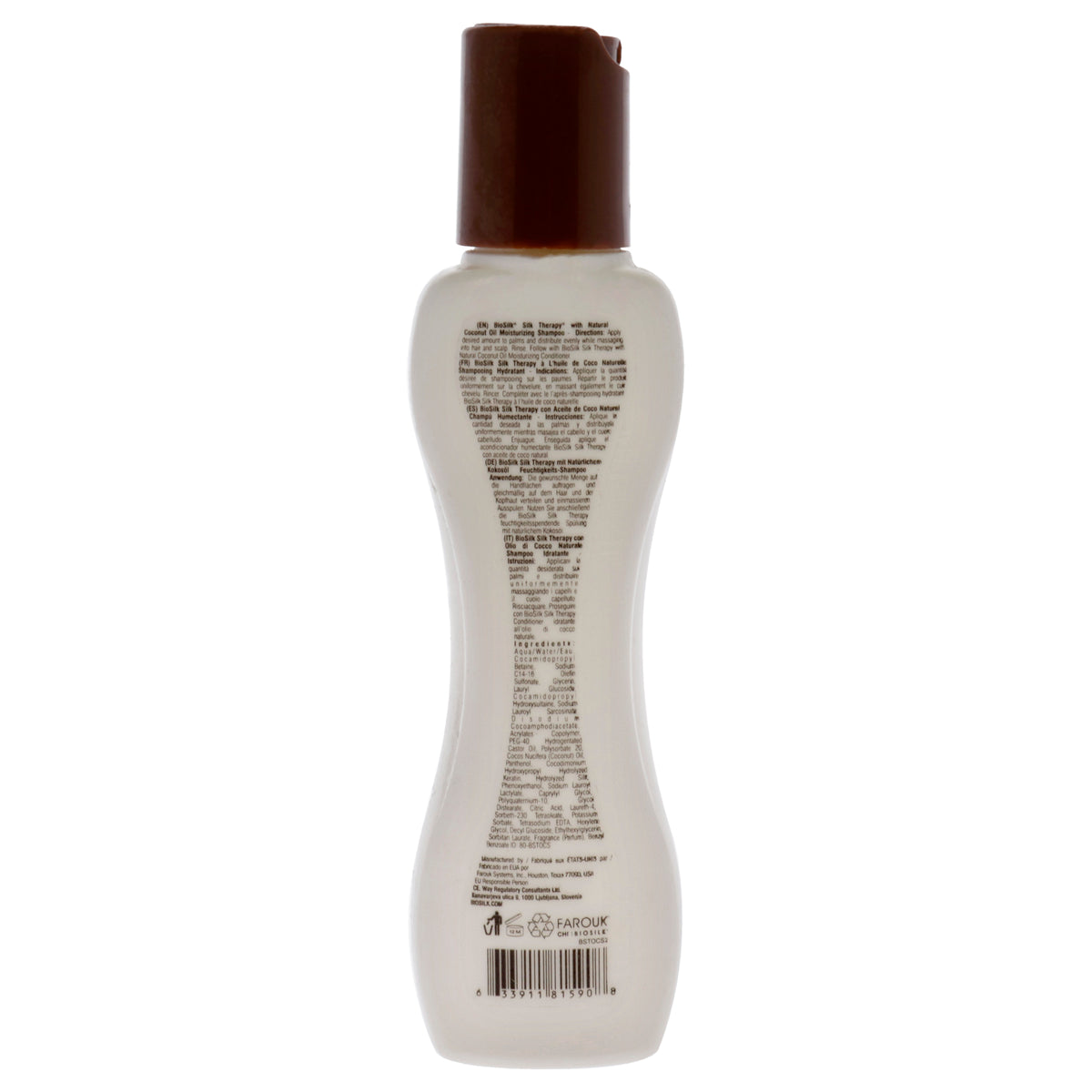 Silk Therapy with Natural Coconut Oil Moisturizing Shampoo
