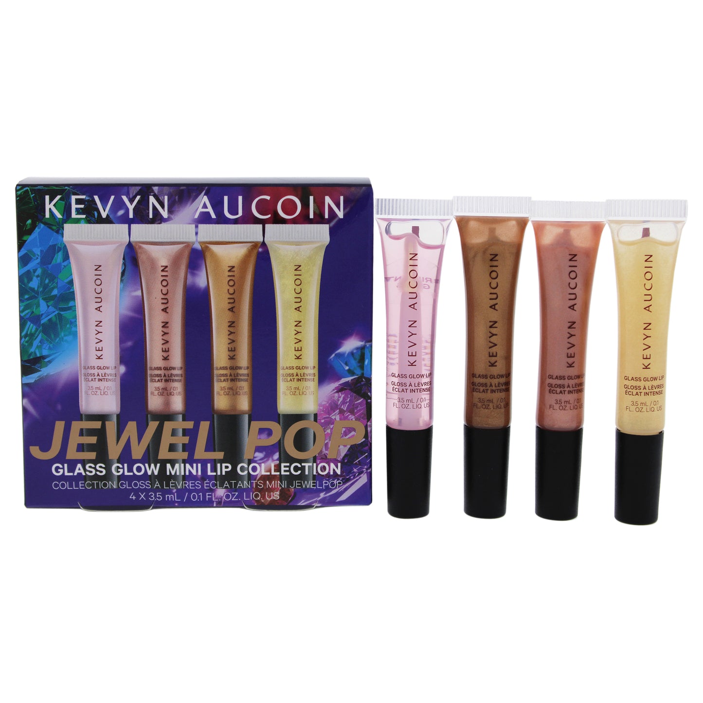 Jewel Pop Glass Glow Mini Lip Collection Gift set