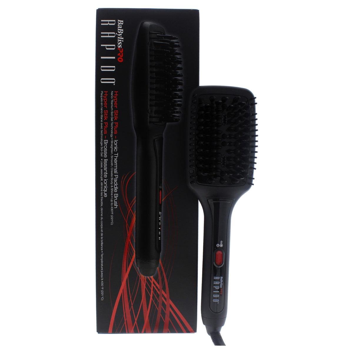 Hyper Stik Plus Ionic Thermal Paddle Brush