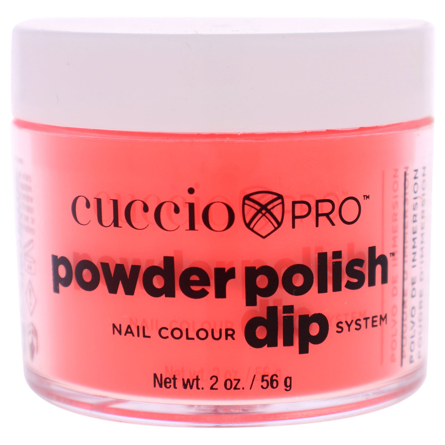 Cuccio Colour Pro Powder Polish Nail Colour Dip System - Neon Red