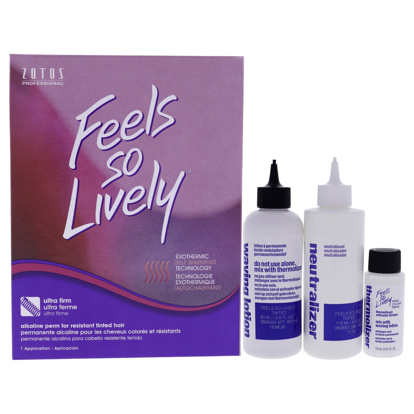 Feels so Lively Tinted Exothermic Perm