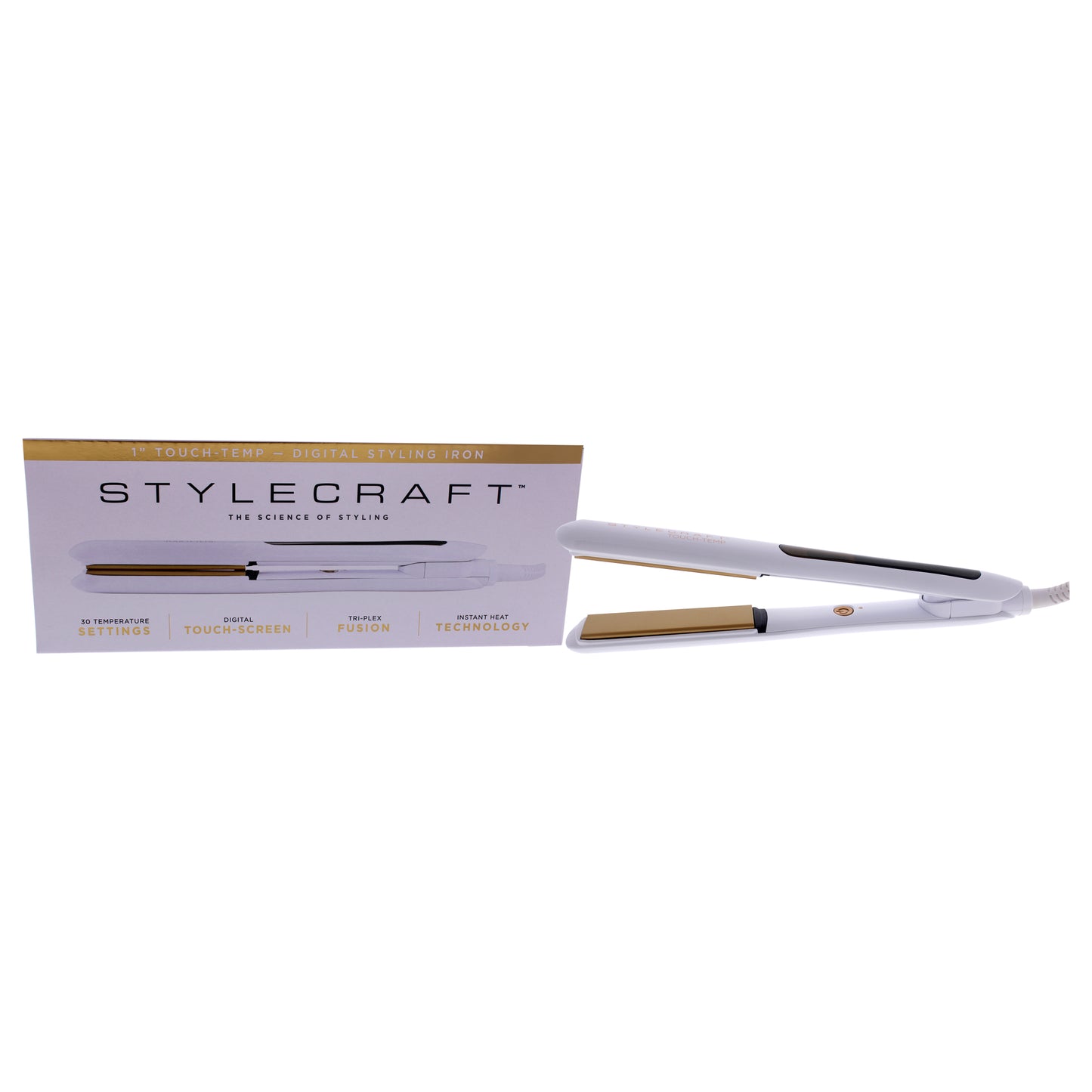 Touch-Temp Digital Styling Flat Iron