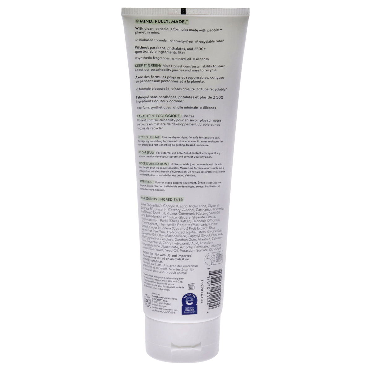 Face Plus Body Lotion Purely Sensitive - Fragrance Free