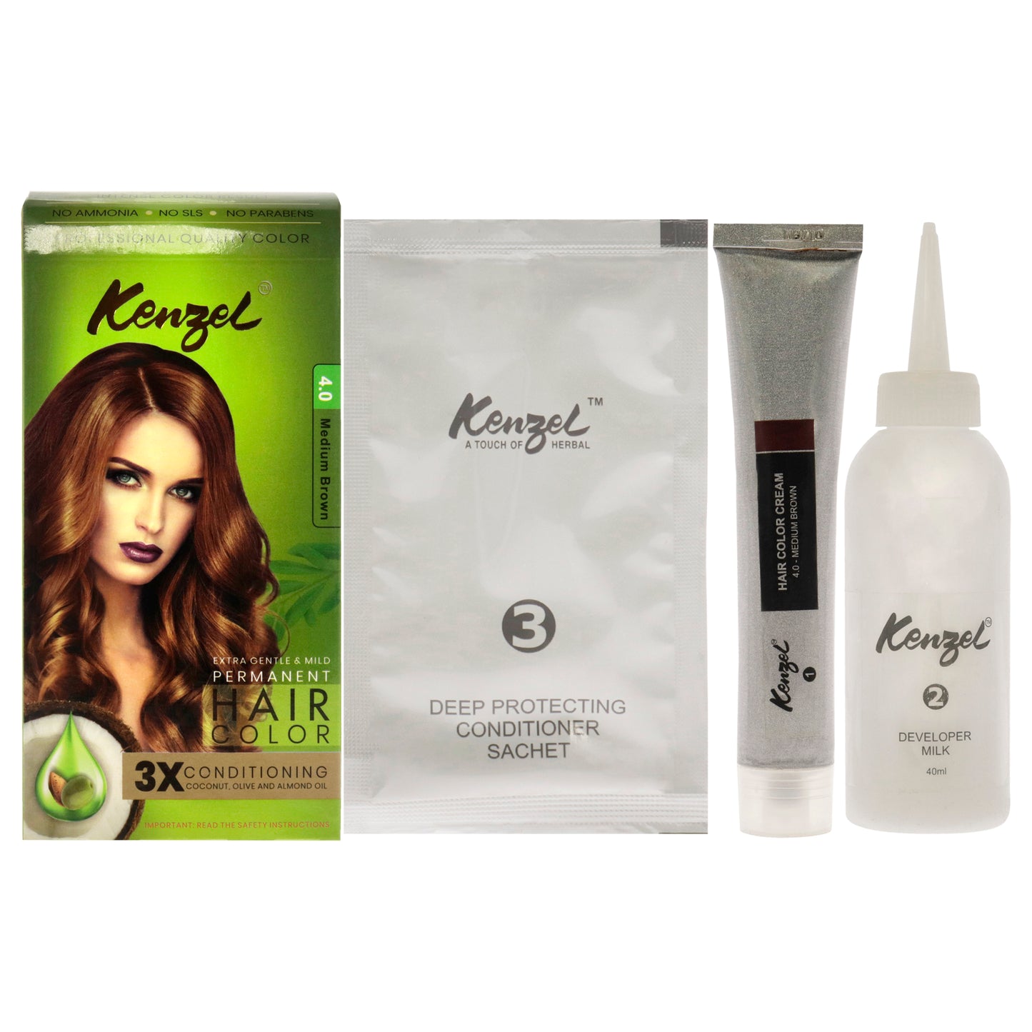 Extra Gentle and Mild Permanent Hair Color