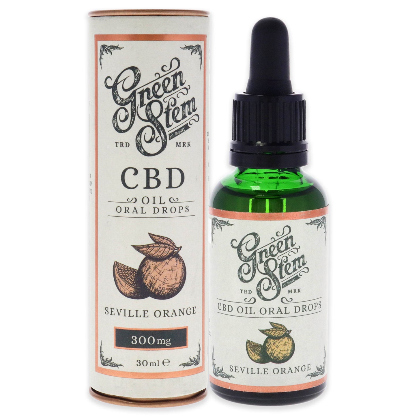 Green Stem CBD Oil Oral Drops 300mg