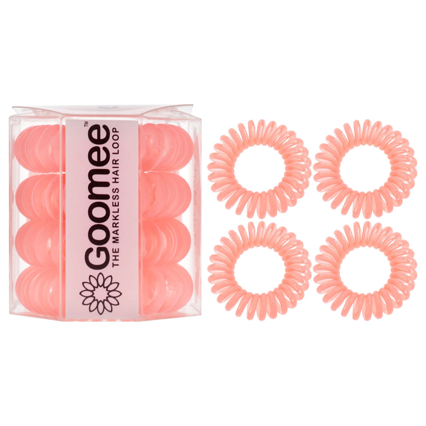 The Markless Hair Loop Set - Huntington Peach
