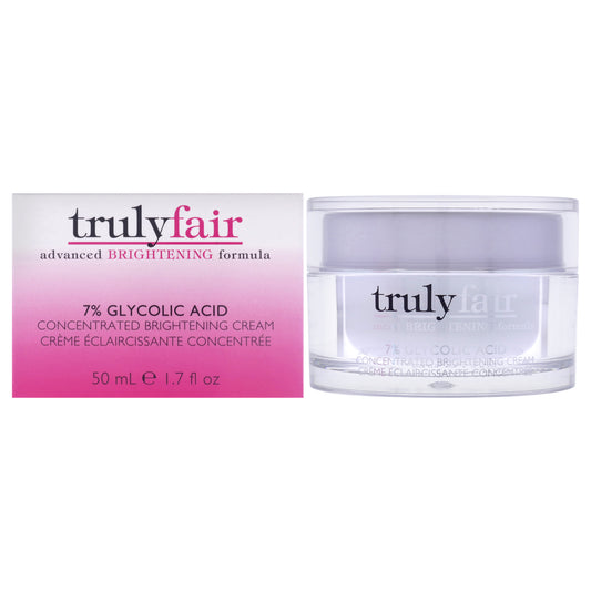 Truly Fair 7% Glycolic Acid Brightening Face Cream for Women 50ML