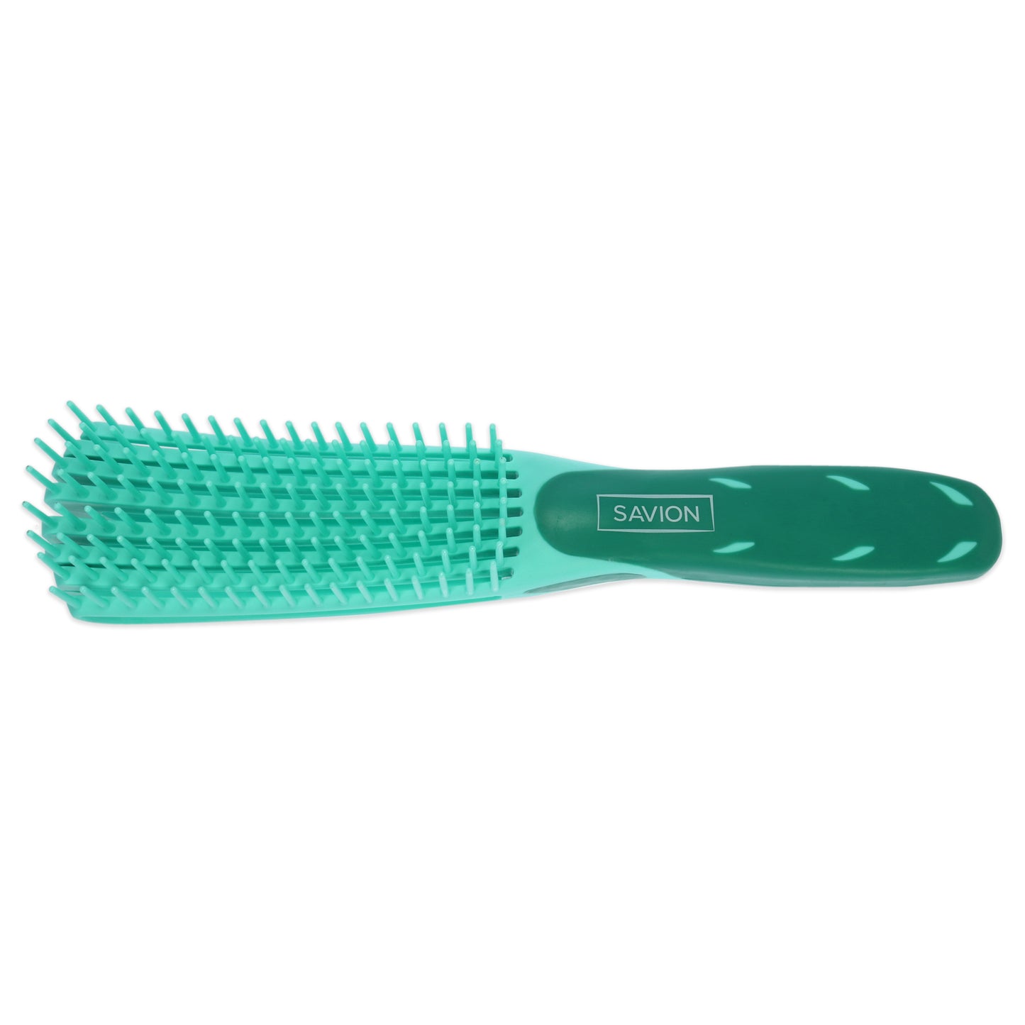 Detangling Curly Hair Brush - Turquoise