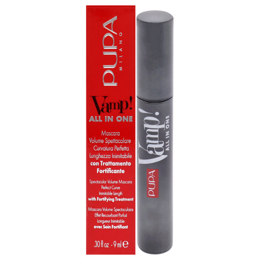 Vamp! All In One Mascara - 101 Extra Black by Pupa Milano for Women - 0.30 oz Mascara