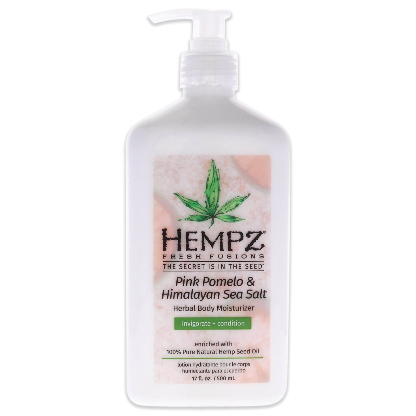 Fresh Fusions Pink Pomelo and Himalayan Sea Salt Herbal Body Moisturizer