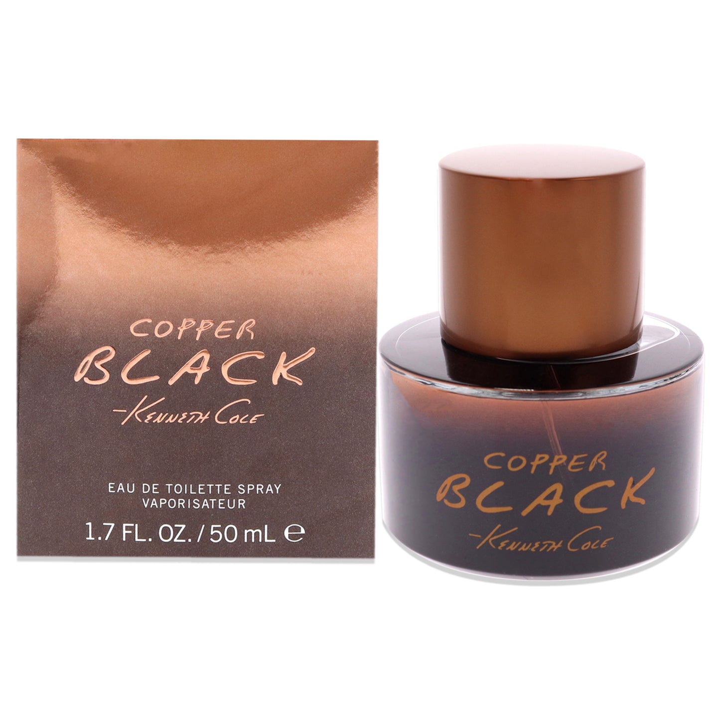 Kenneth Cole Cooper Black Men EDT Spray
