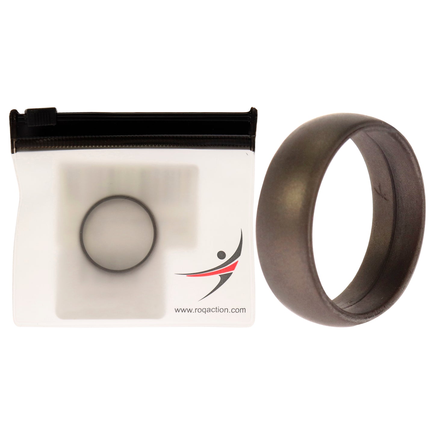 Silicone Wedding Ring - Grey
