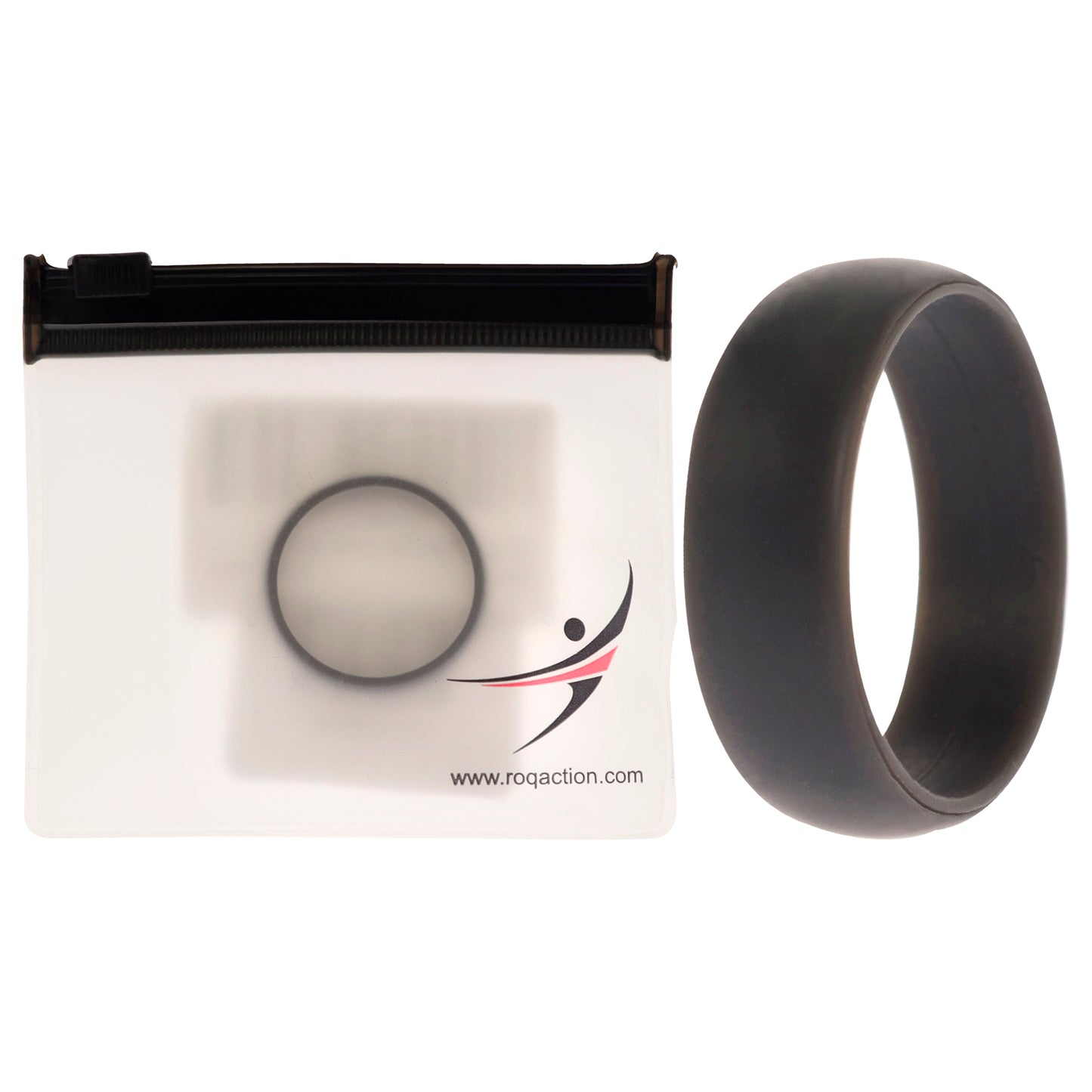 Silicone Wedding Ring - Grey
