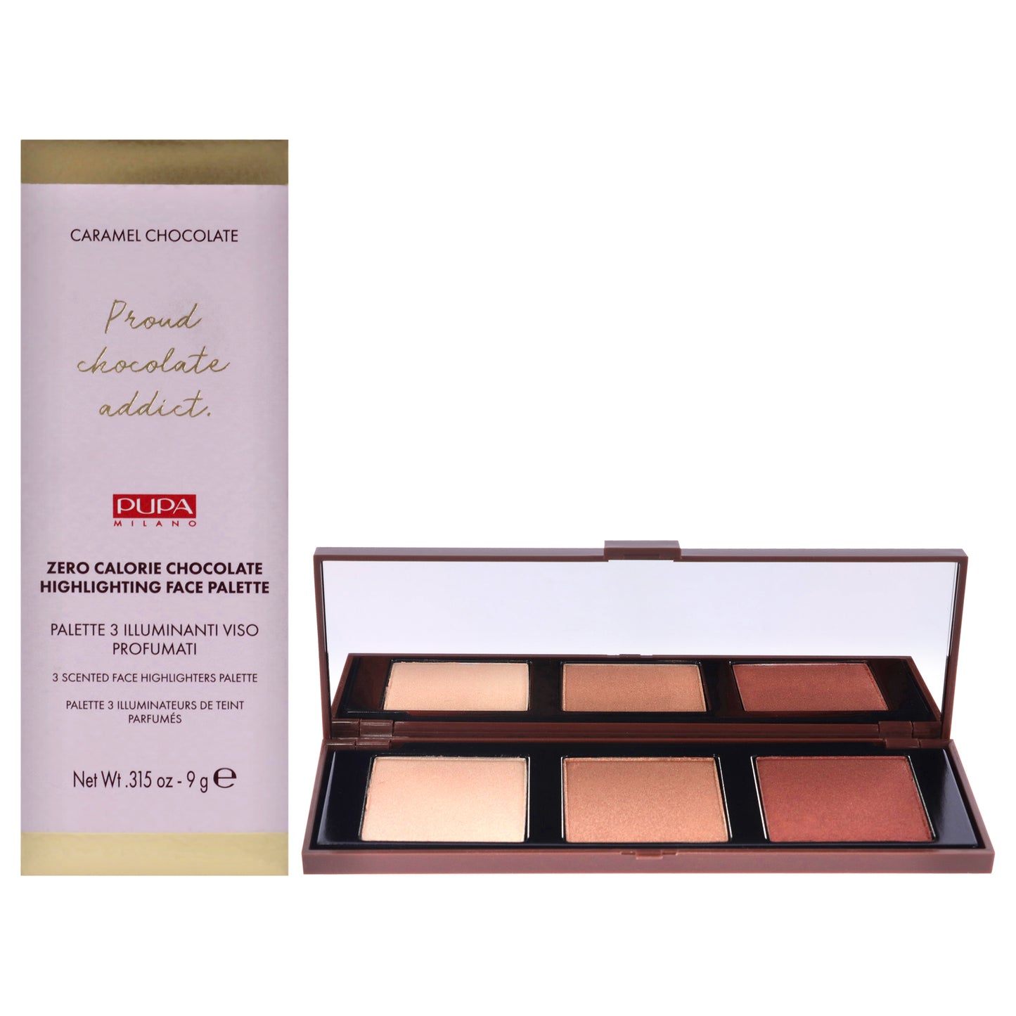 Pupa Milano Zero Calorie Chocolate Eyeshadow Palette