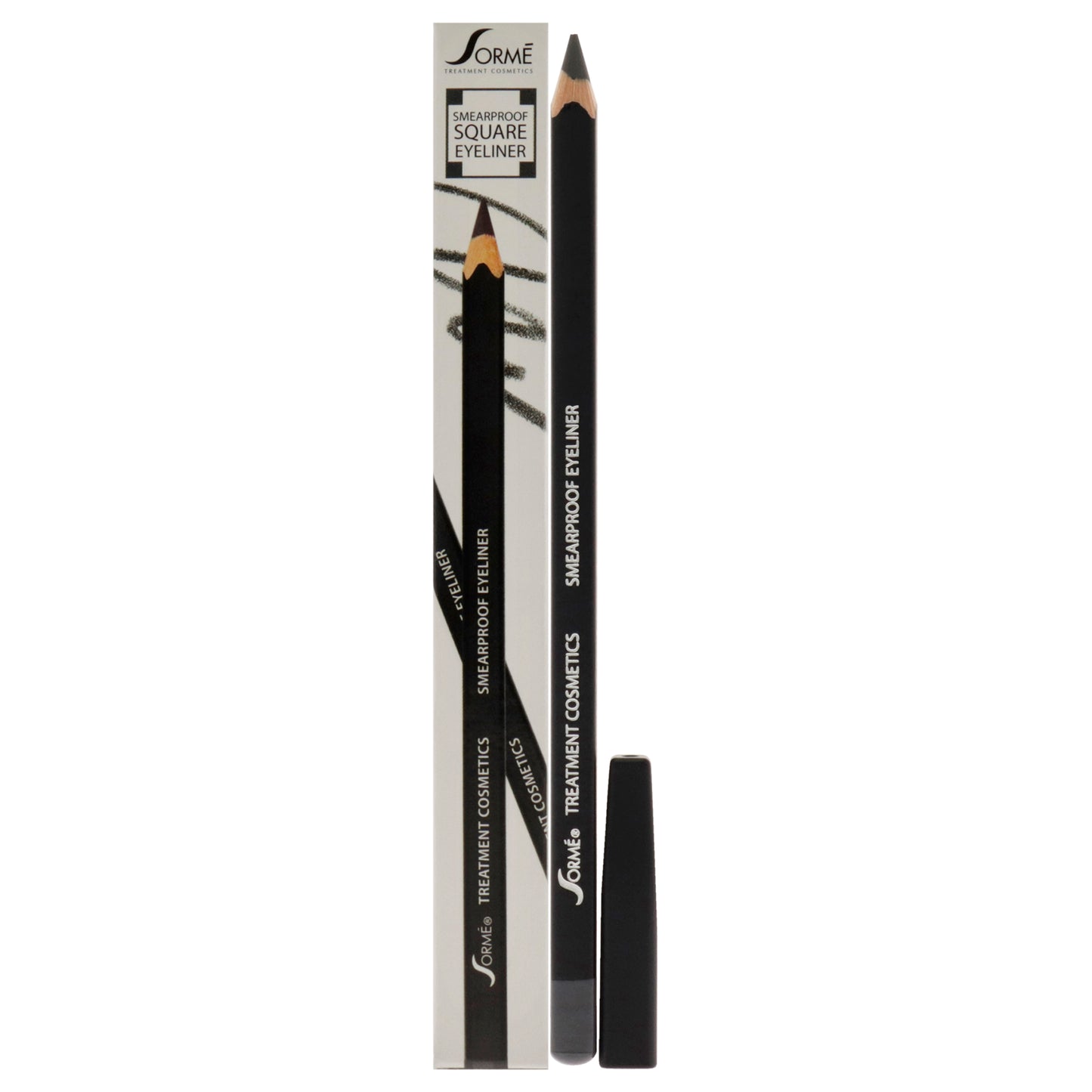 Waterproof Smearproof Eyeliner Pencil - 10 Charcoal