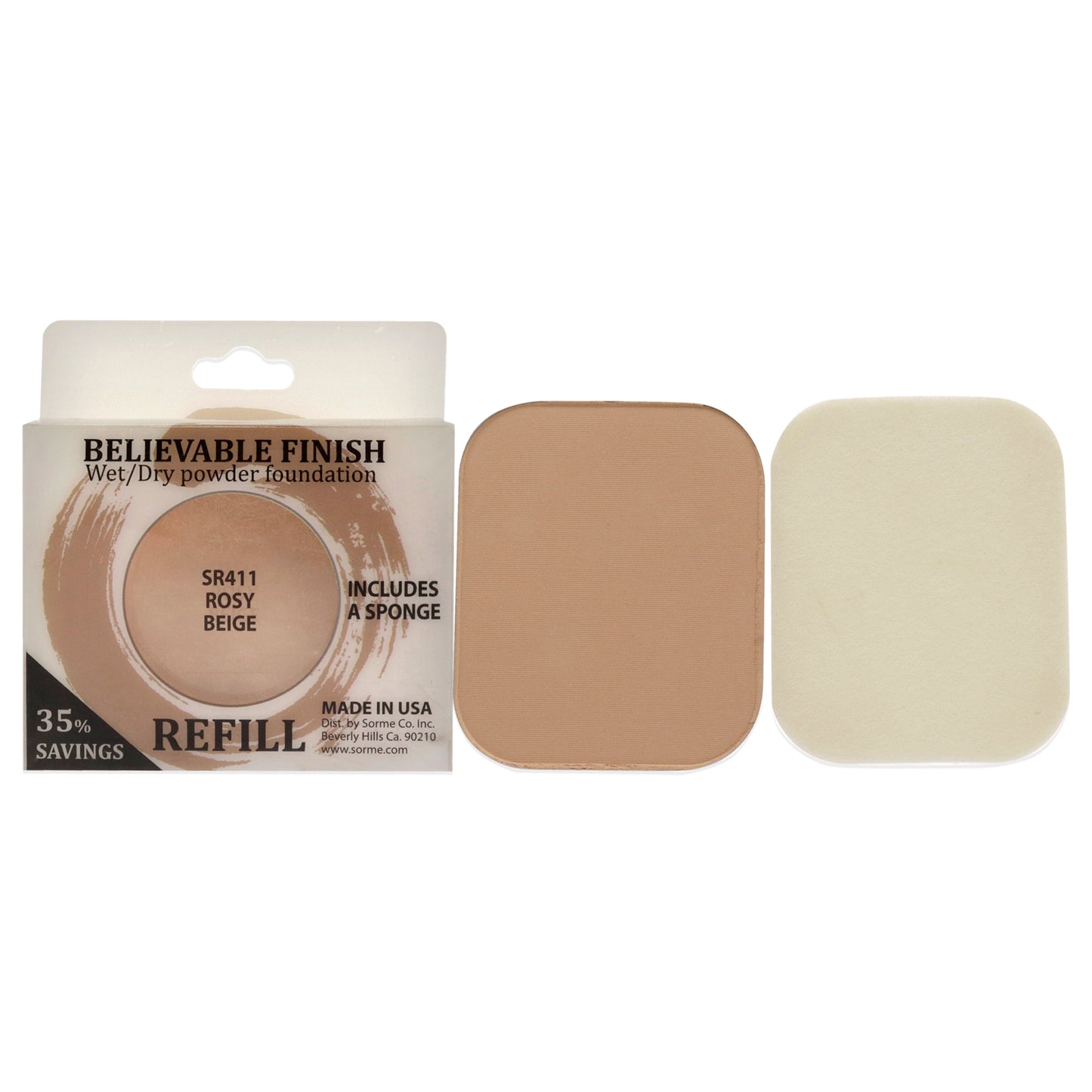 Believable Finish Powder Foundation (Refill)