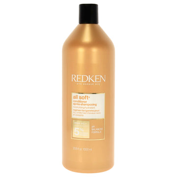 All Soft Conditioner-NP by Redken for Unisex - 33.8 oz Conditioner