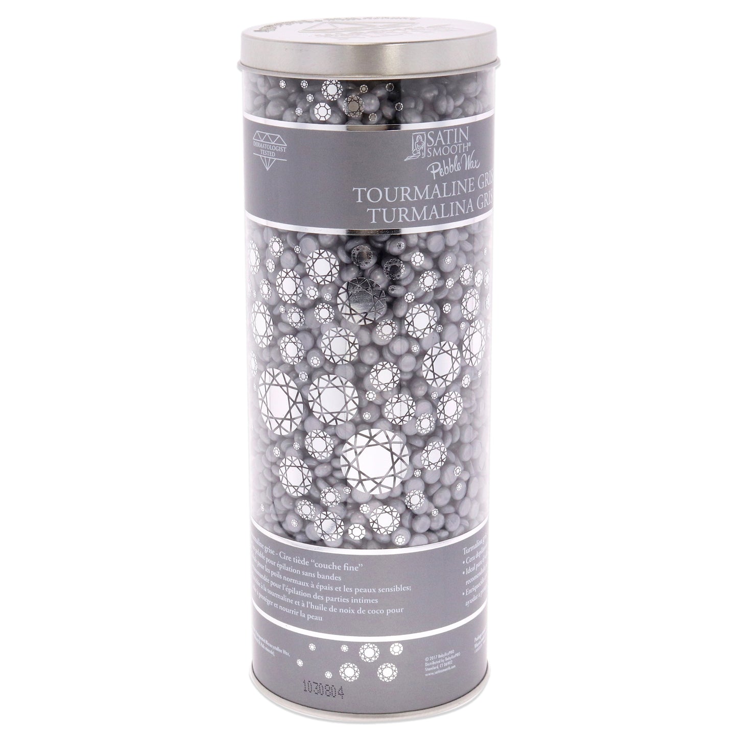 Silver Tourmaline Thin Film Flex Pebbles Wax