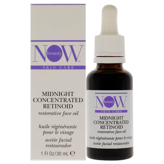 Midnight Concentrated Retinoid Restorative Face Oil by NOW Beauty for Unisex - 1 oz Oil