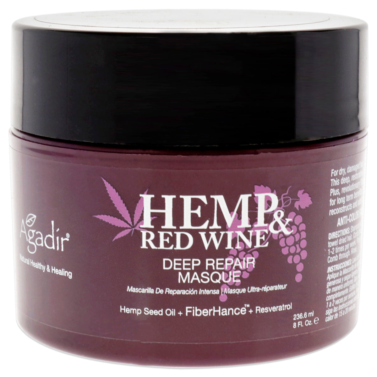 Hemp and Red Wine Deep Repair Masque