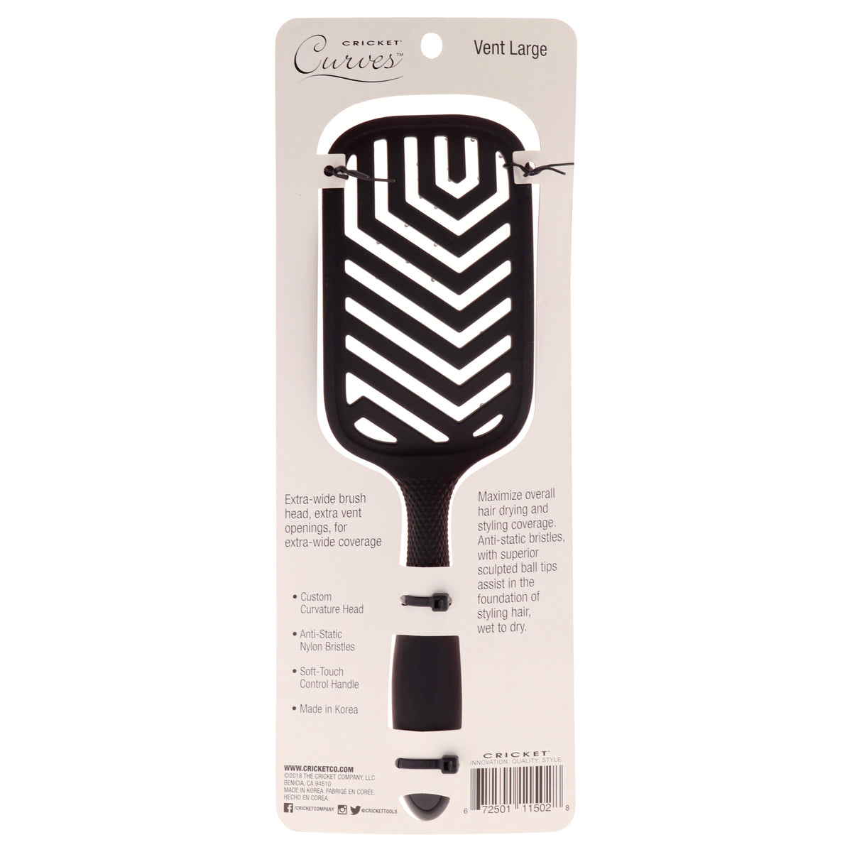 Curves Vent - Large Hair Brush