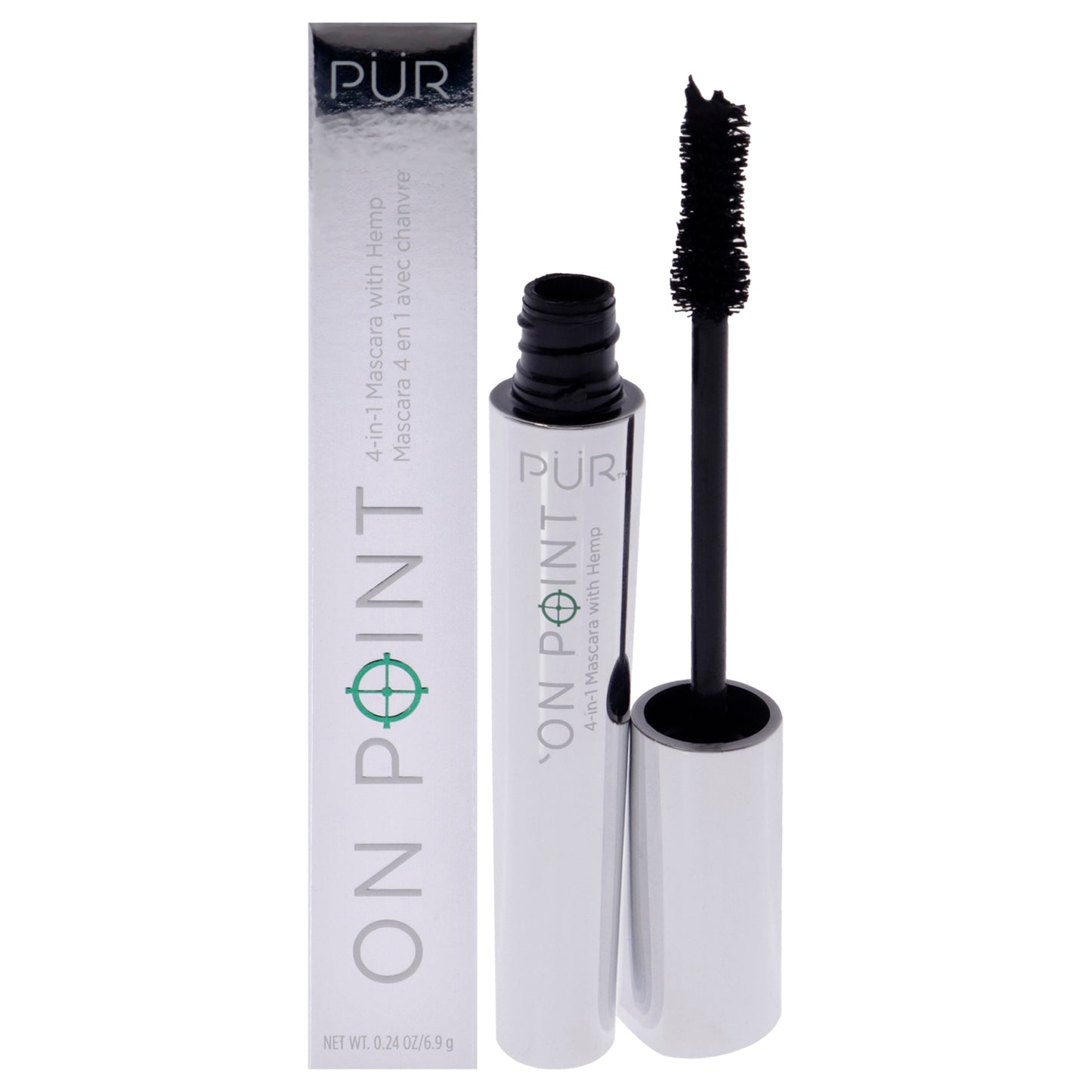 On Point 4-in-1 Mascara With Hemp
