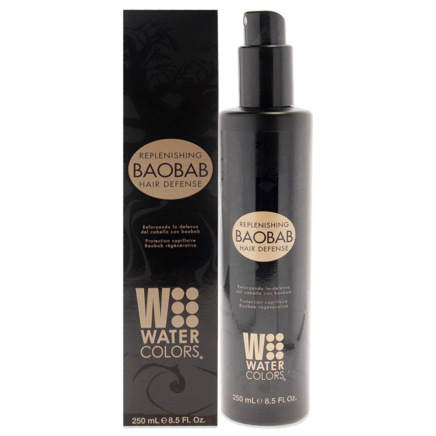 Watercolors Baobab Hair Defense Spray