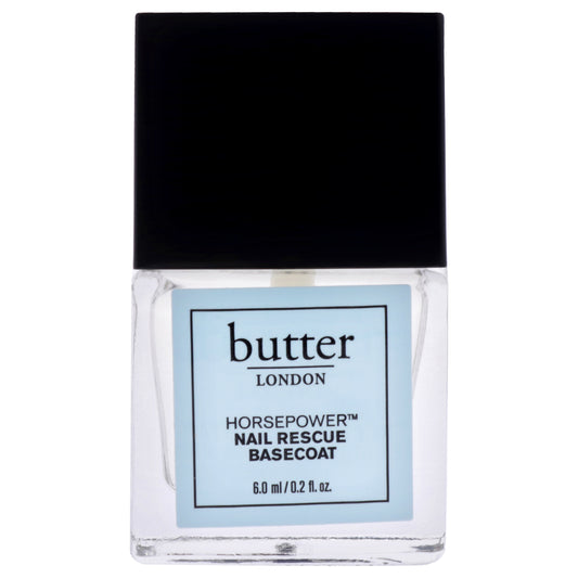 Horse Power Nail Rescue Base Coat by Butter London for Women - 0.2 oz Nail Treatment