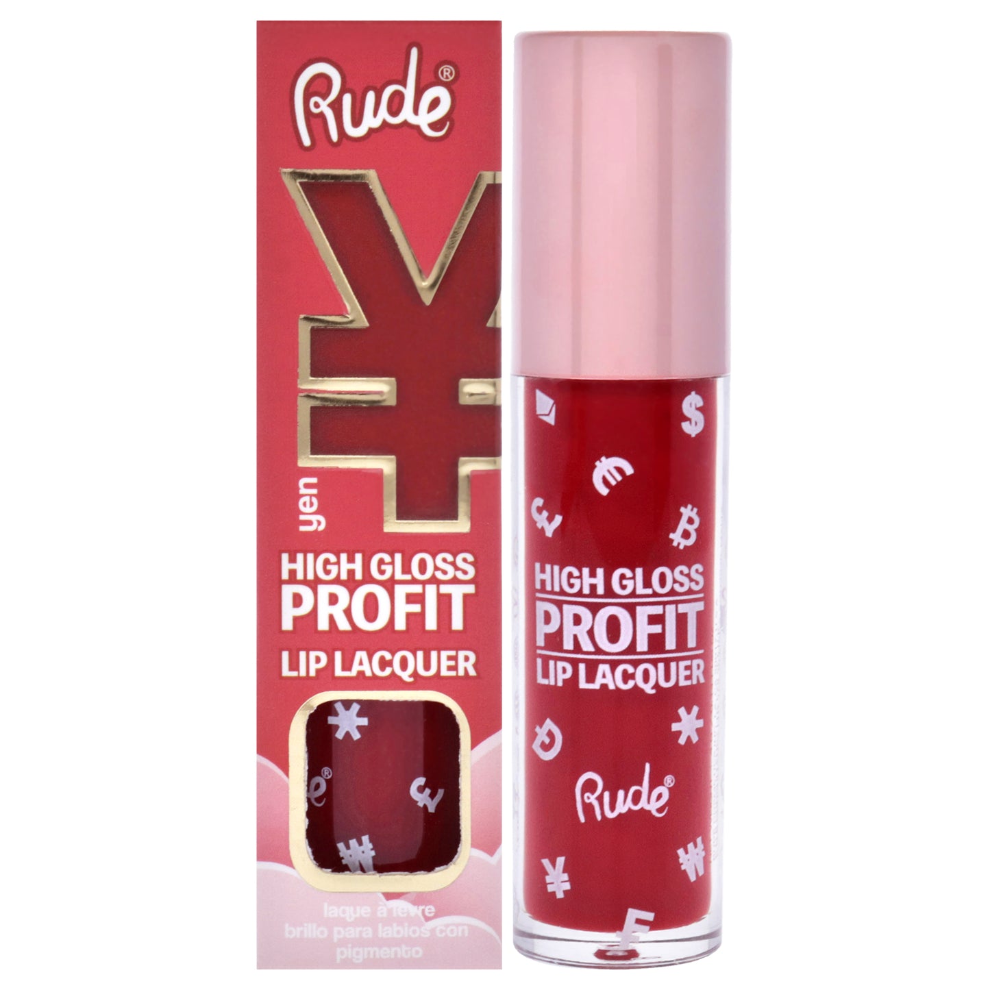 Rude Cosmetics High Gloss Profit Lip Lacquer