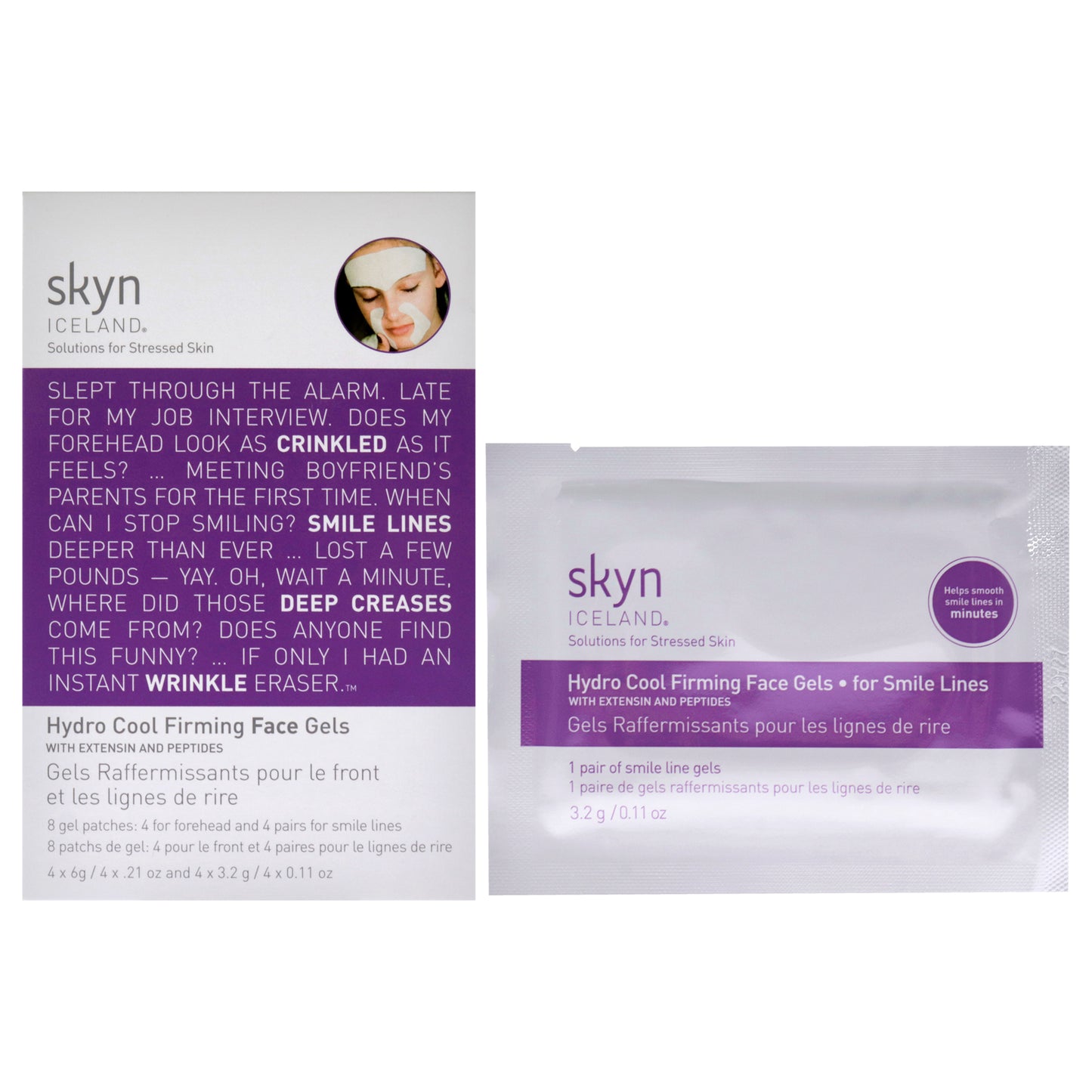 Hydro Cool Firming Face Gels